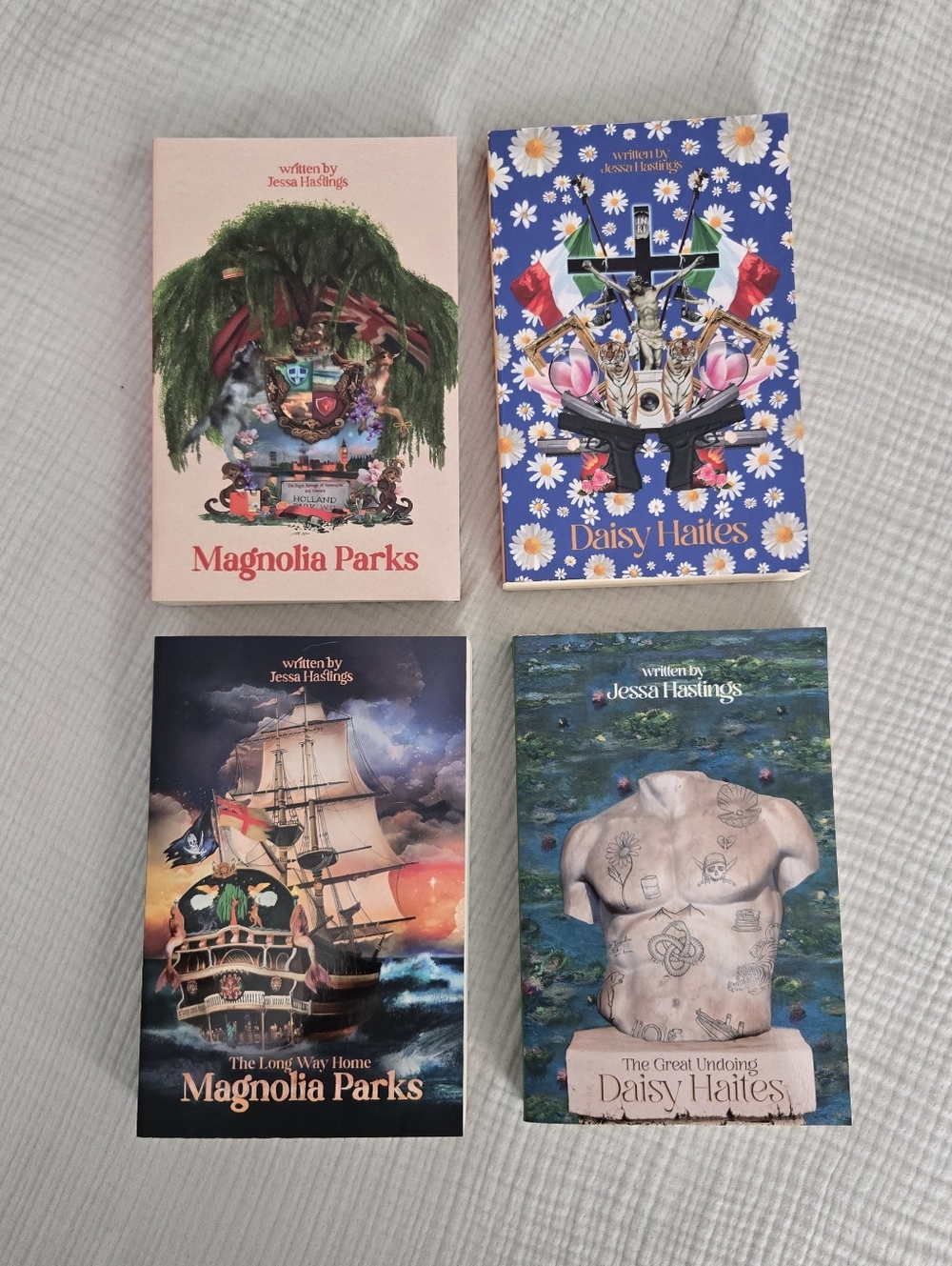 Magnolia Parks And Daisy Haites By Jessa Hastings Series UK Editions